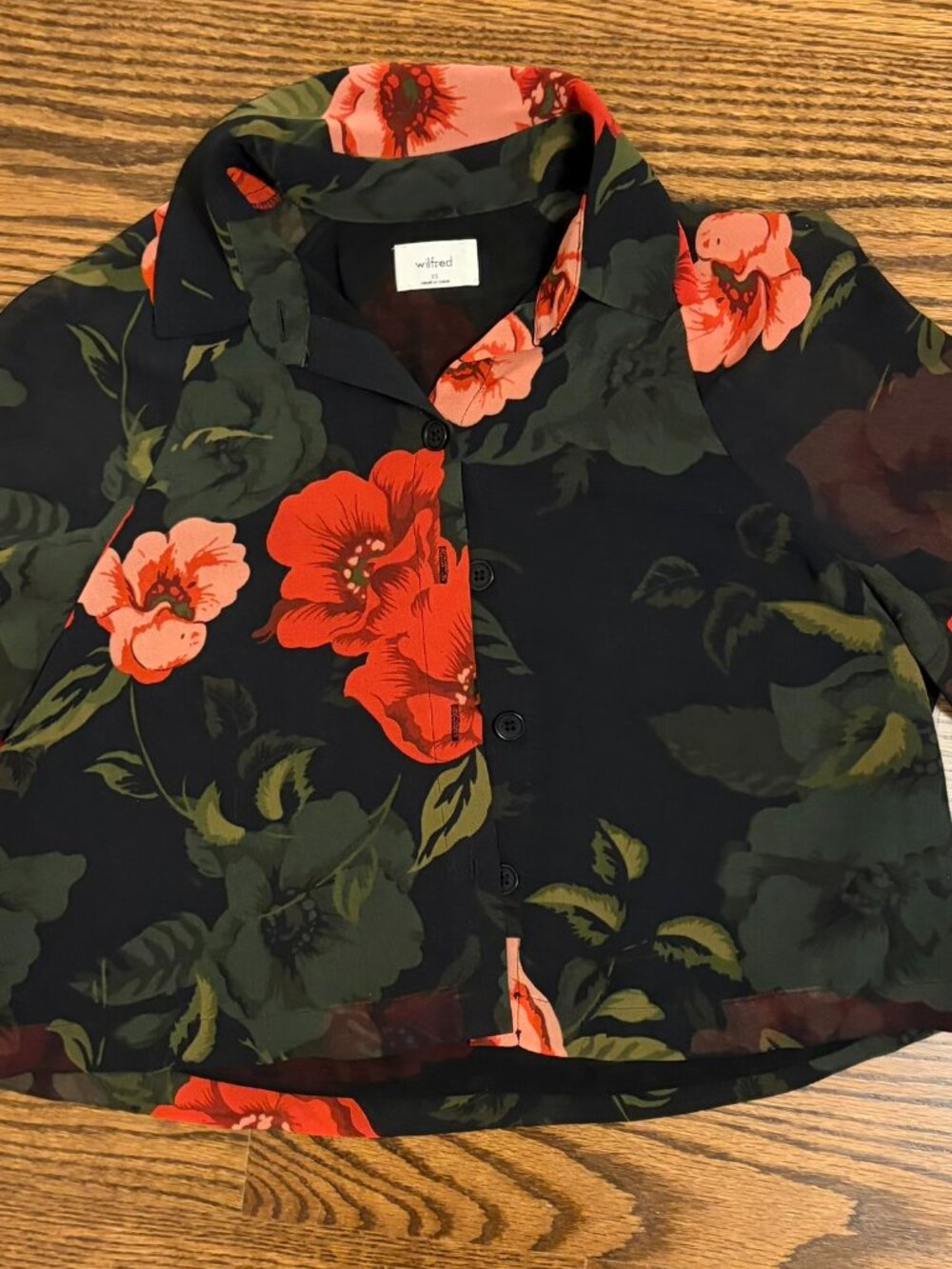 Wilfred Button-Up Blouse